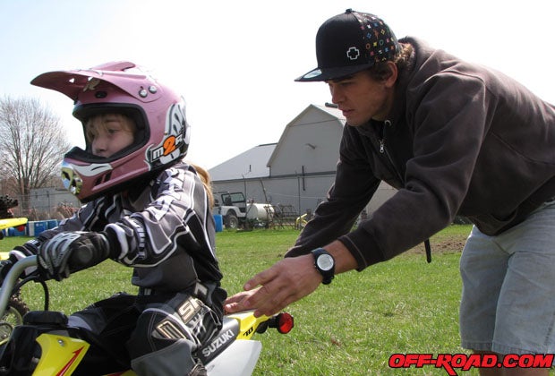 little girl dirt bike riding gear