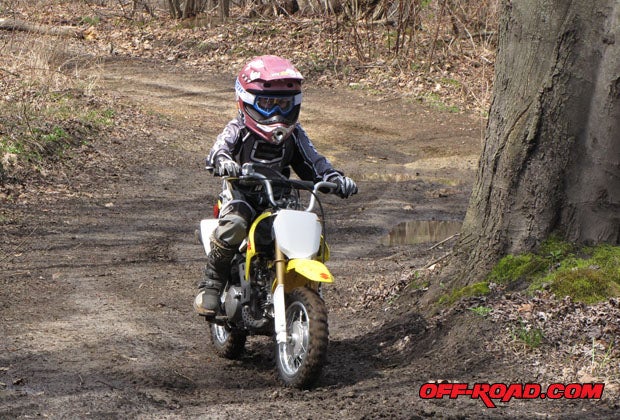 little girl dirt bike