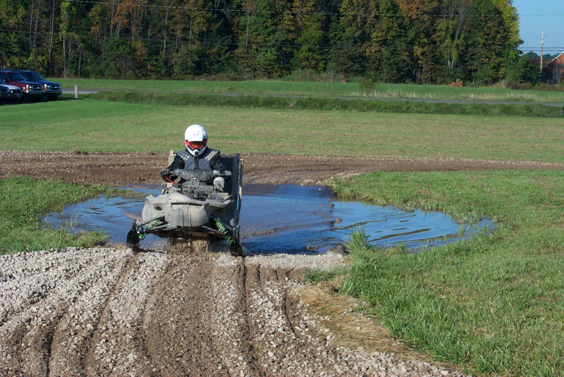 snowmobile on wheels