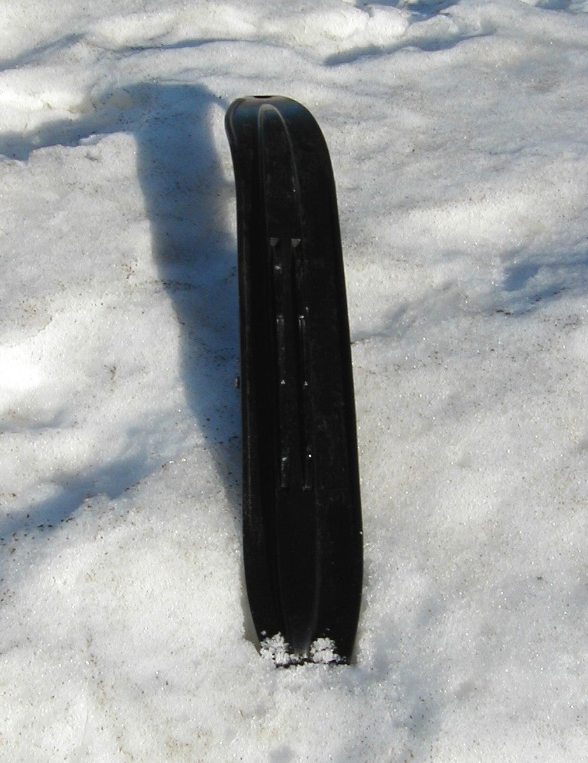 bottom of skis