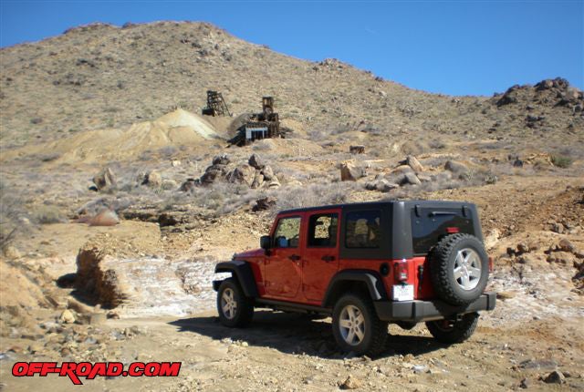 Jeep off road trails in nevada