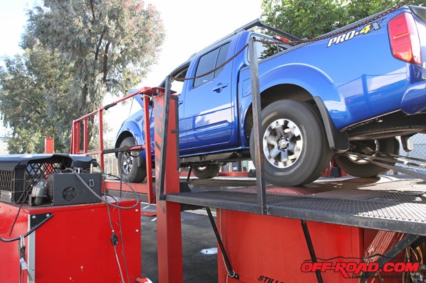 Dyno tested nissan frontier