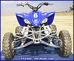 2004 Yamaha YFZ450 ATV - First Ride by Off-Road.com: Off-Road.com