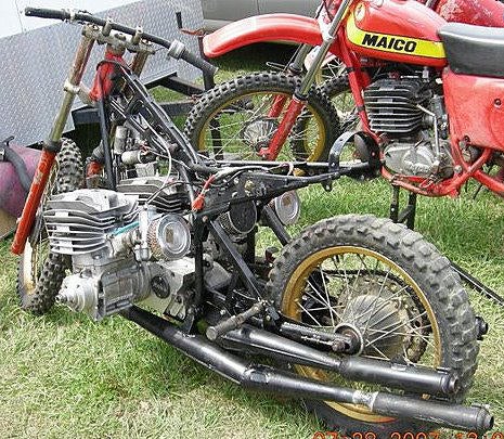 dirtbike offroad vintage bike