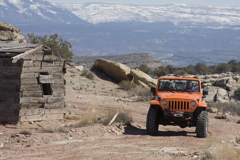 moab jeep test offroad rock crawl