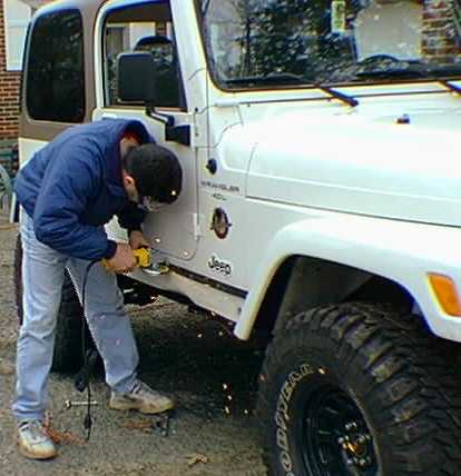 Getting Rid of Salt On My Jeep TJs