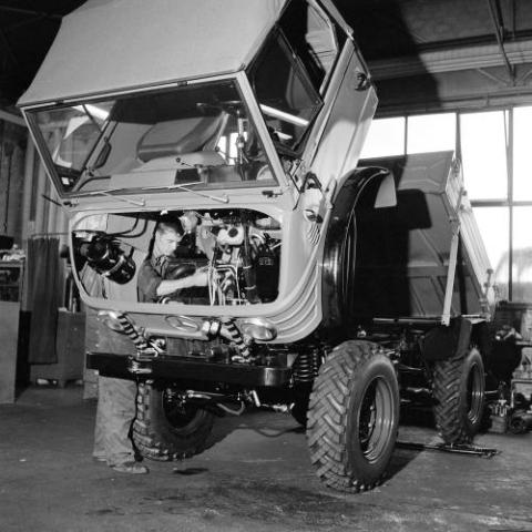 One like no other: four Unimog models show the diversity of