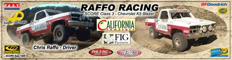 Raffo Racing Baja 250 Race Report: Off-road.com