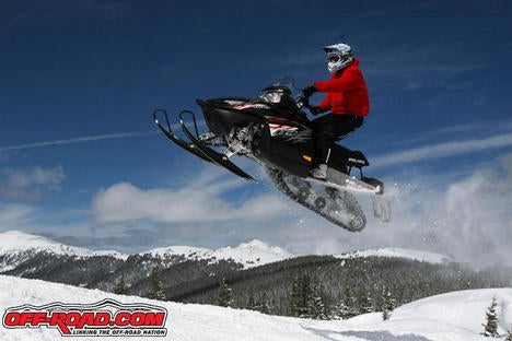 snowmobnile ride impression four-stroke