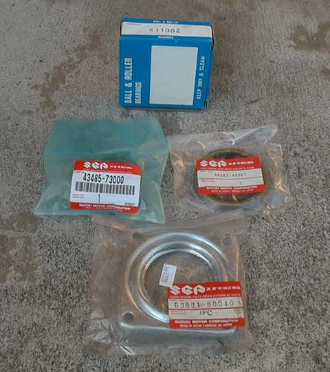 Required Suzuki Parts