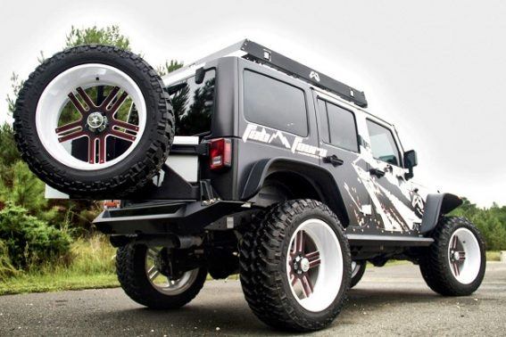 FabFours Introduces 2007-14 Jeep JK Off-the-Door Tire Carrier | Off ...