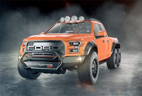 Ford raptor 6х6