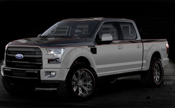 4 Customized Ford F-150 Trucks Previewed for 2016 SEMA Show + Video ...