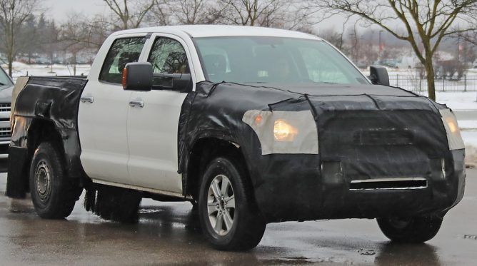 Spied 2020 Toyota Tundra Hides a Potentially Electrifying Secret | Off