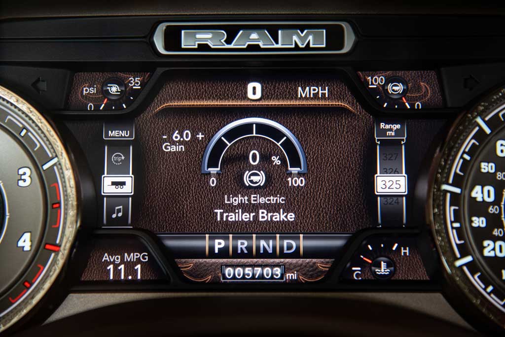 2019 Ram 3500 HD Screen