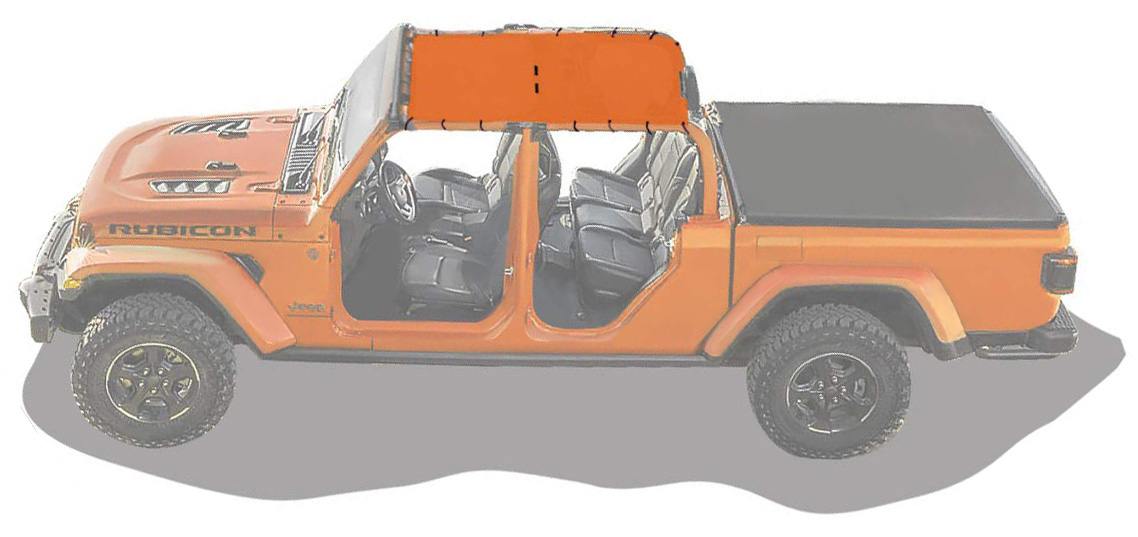 Best Jeep Gladiator Soft Top and Sun Shade Options - Off-Road.com