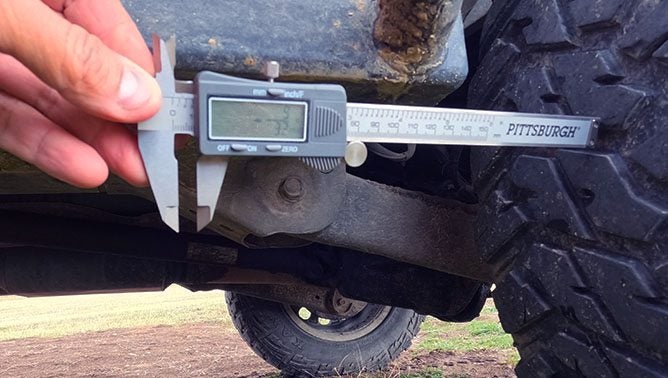 kanati mud hog tread measure