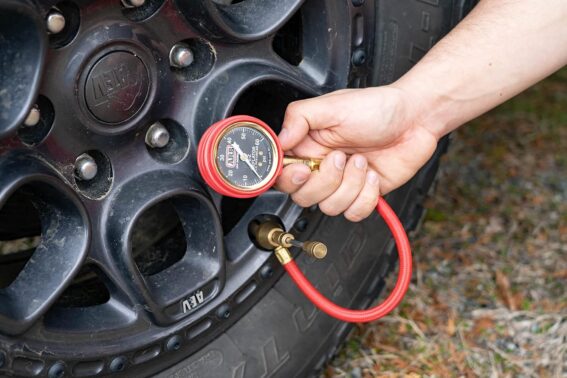 Keeping accurate tire pressure is a necessity for good fuel economy, prolonged tire life, and maximum traction off-road. Credit: ARB