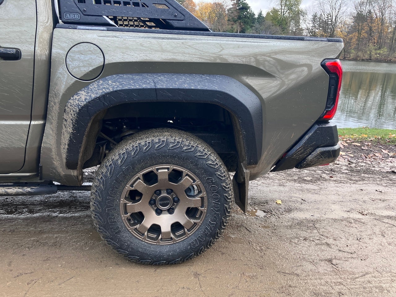 The Trailhunter stands out with its Oxide Bronze paint and 18-inch bronze wheels—bold looks to match its rugged capabilities. Credit: Greg Migliore