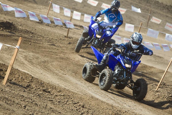 2011 Yamaha Raptor 125 Action_34D4195