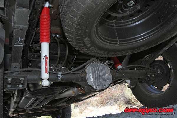 nissan titan pro 4x shocks