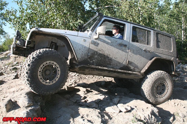 This rock-crawling section is at Marble Head, one of the more well-known destinations on the easter portion of the island. 