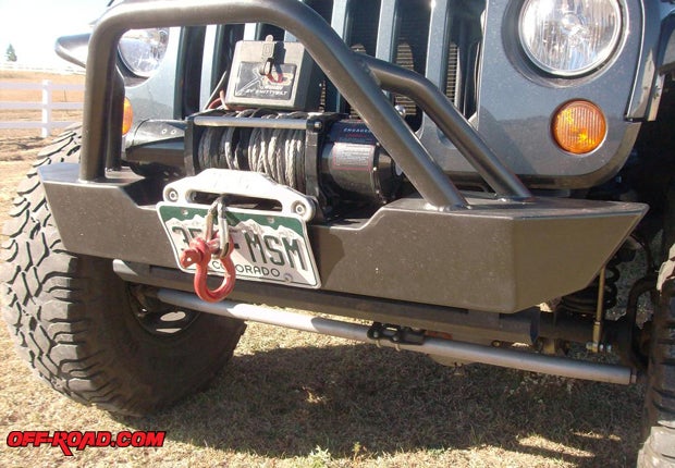 At 27 lbs., the RK bumper is the lightest on the market.