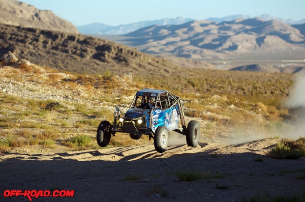 A big rock contributed to Steven Eugenio's demise after a solid run at Primm. 