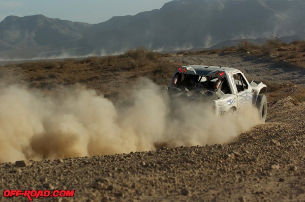 Jesse Jones earned the overall victory and the win in Trophy Truck at the Primm 300. 