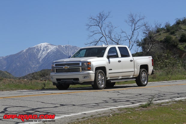 The Silverado is not quite as nimble through the turns as the F-150, but its steering is very predictable and precise.