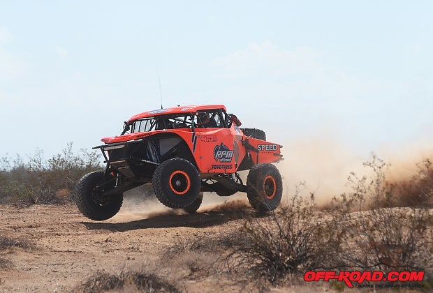 Robby Gordon posted the fastest qualifying time in Class 1500. 